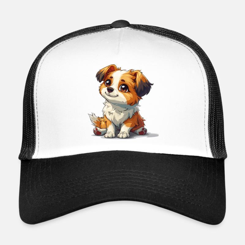 Mignon petit chien Casquette trucker 
