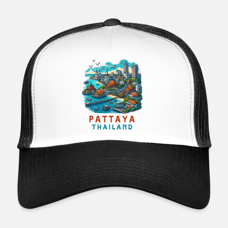 Design de Pattaya en Thaïlande Casquette trucker 