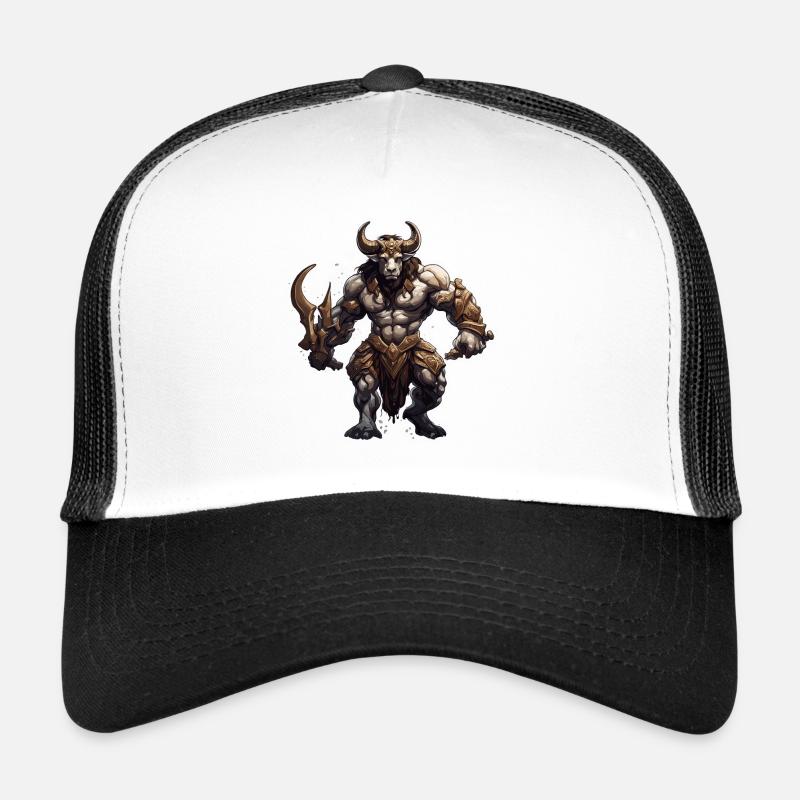 Minotaur / Greek Mythology / Creature Trucker Cap