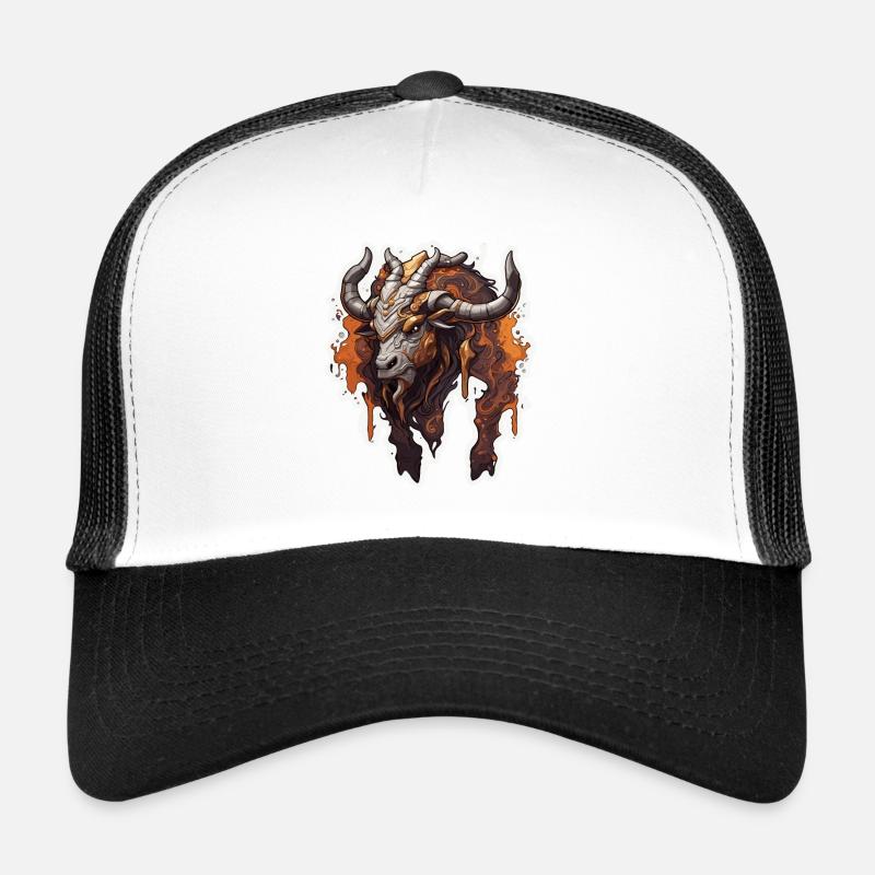Minotaur / Greek Mythology / Creature Trucker Cap