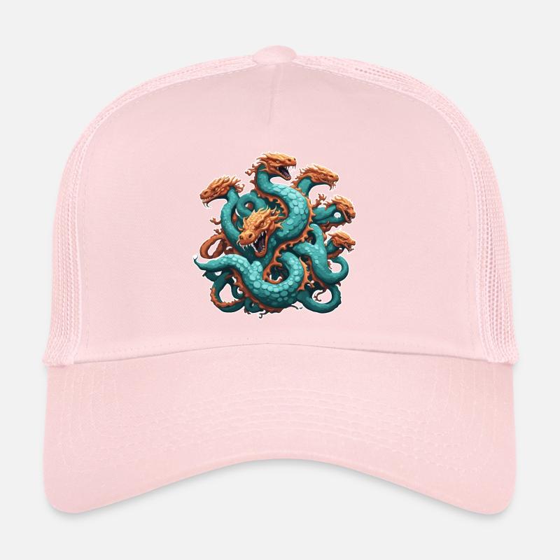Hydra / Greek Mythology / Serpent Trucker Cap