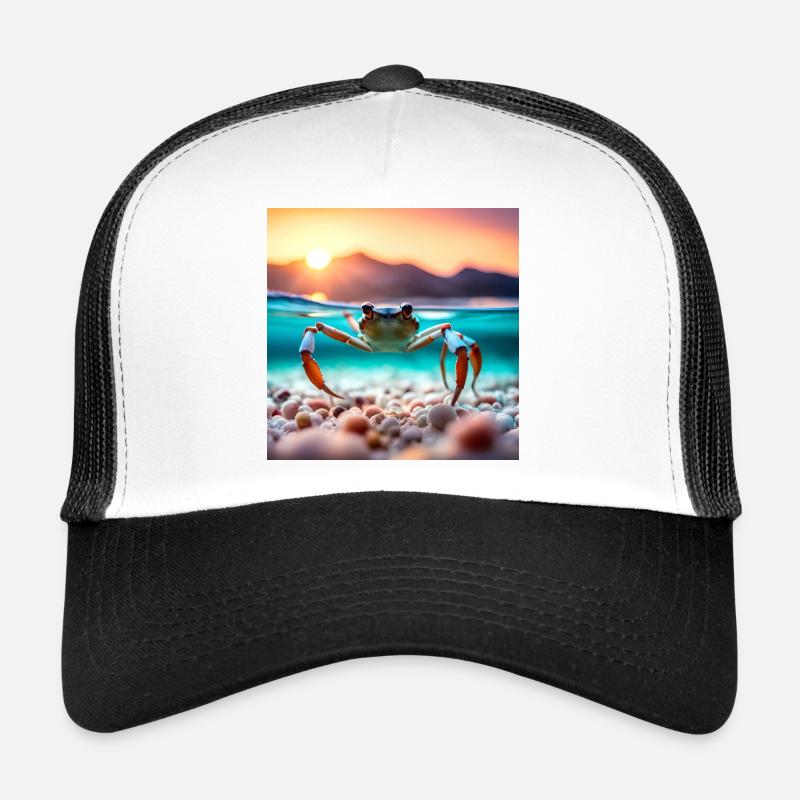 Underwater Crab Trucker Cap