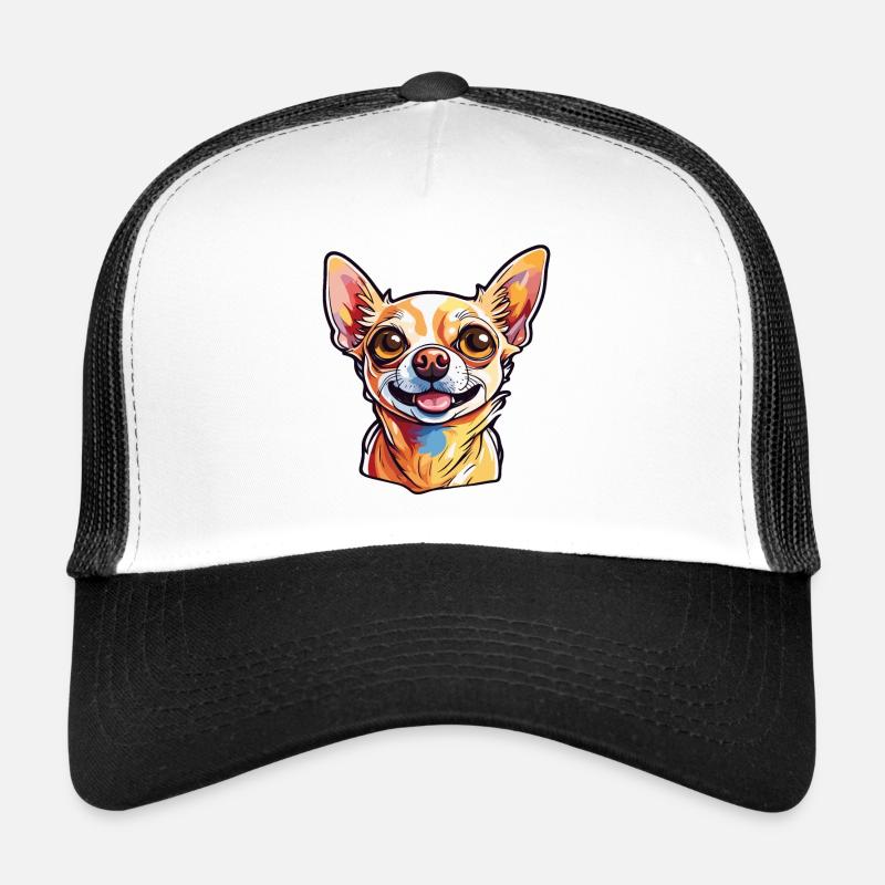 Chihuahua / small dog / animal / tiny / breed Trucker Cap