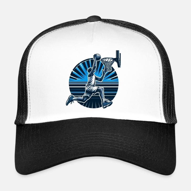 Basketball Dunking Geschenk Trucker Cap