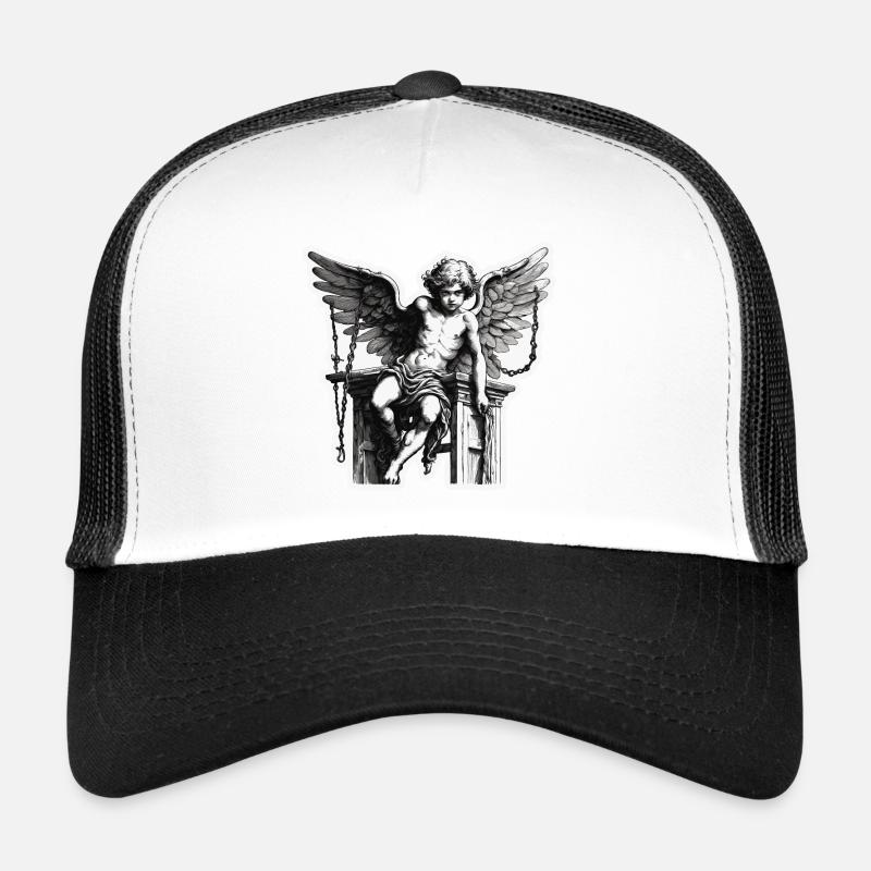 Cupidon / Amour / Flèche / Coeur / Saint Valentin Casquette trucker 