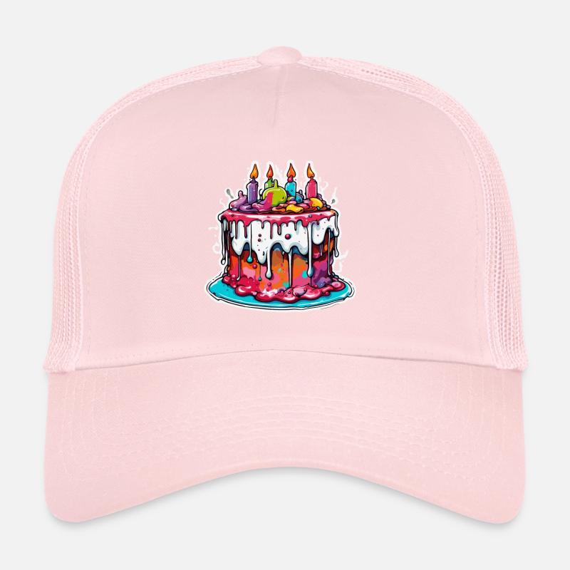 Birthday Cake / Cake / Happy Birthday / Cake Trucker Cap