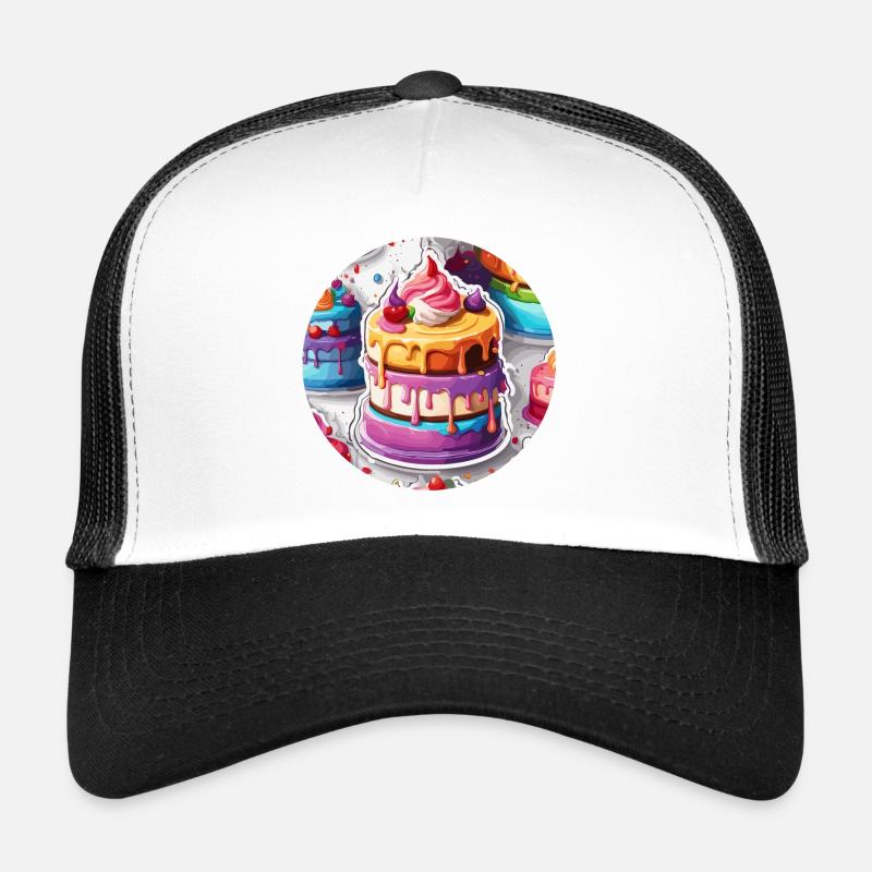 Gâteau d’anniversaire / Gâteau / Joyeux anniversaire / Gâteau Casquette trucker 