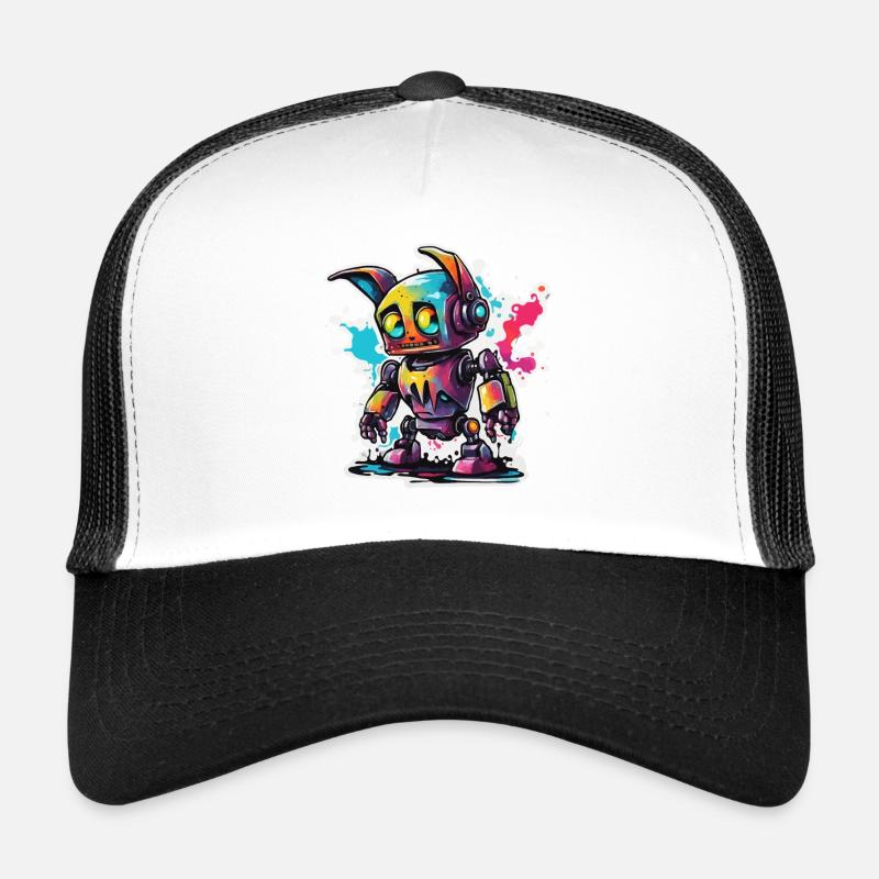 Robot Animal / AI / Mechanized Animals / Comic Trucker Cap