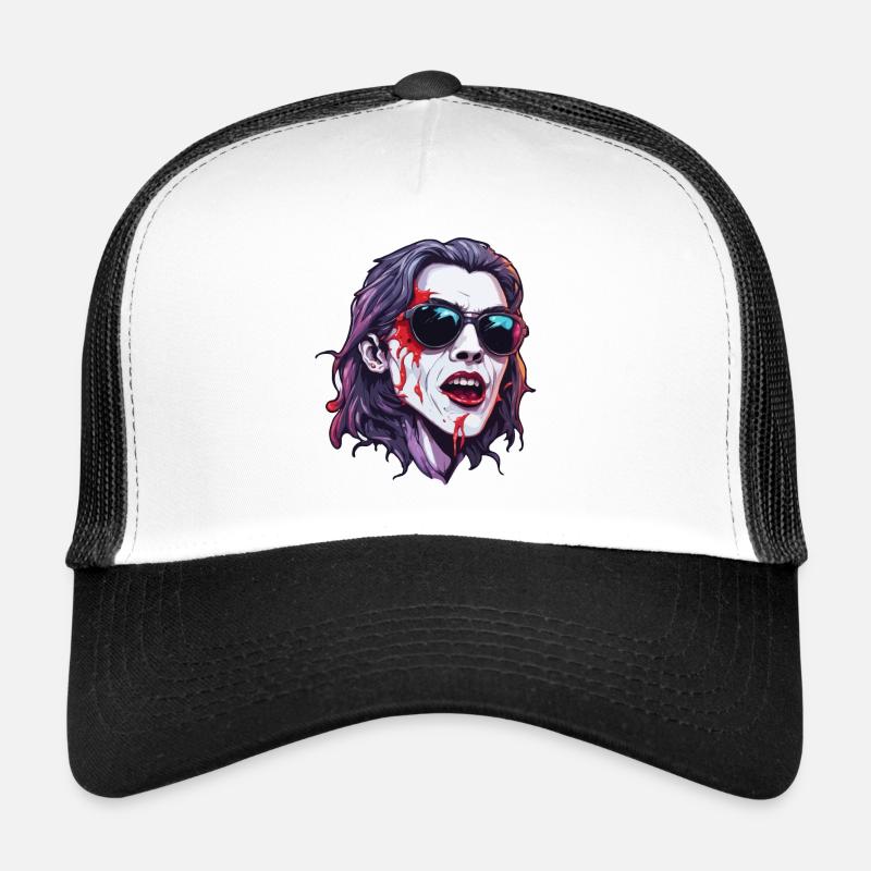 Vampir / Dracula / Blutsauger / Halloween / Mythos Trucker Cap