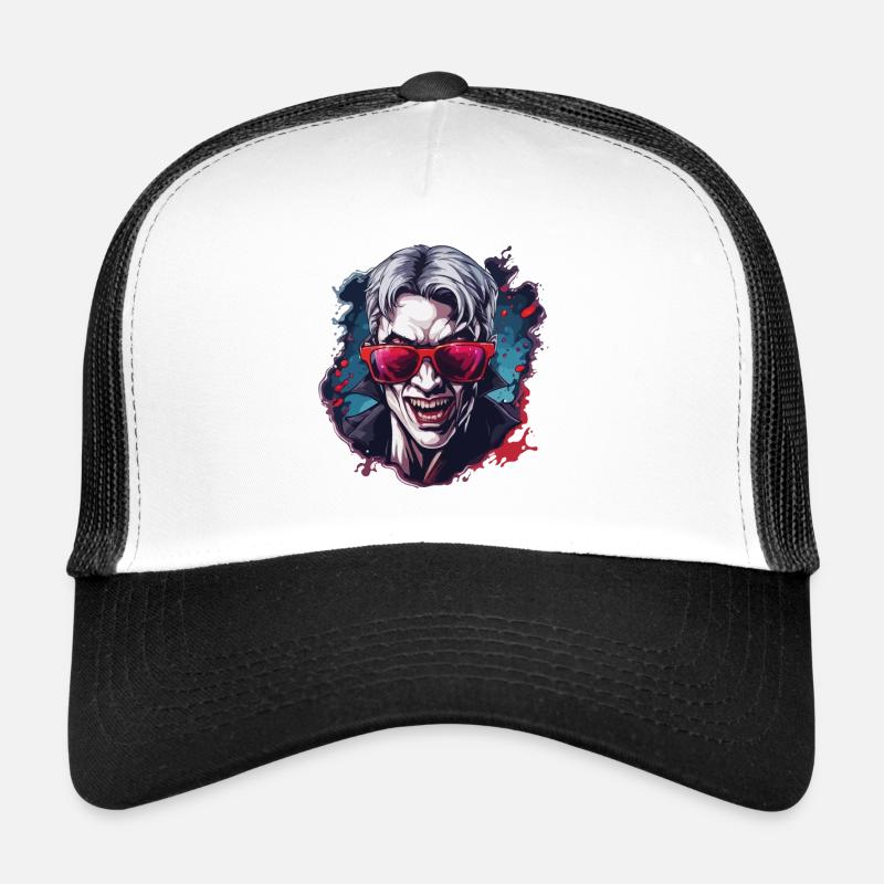 Vampir / Dracula / Blutsauger / Halloween / Mythos Trucker Cap