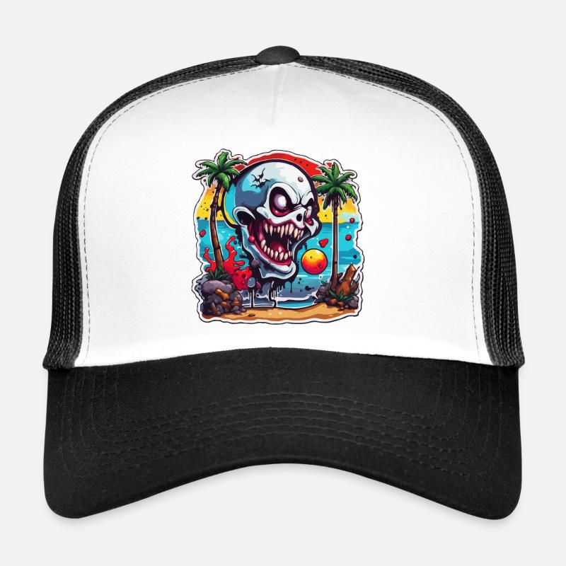 Vampir / Dracula / Blutsauger / Halloween / Mythos Trucker Cap