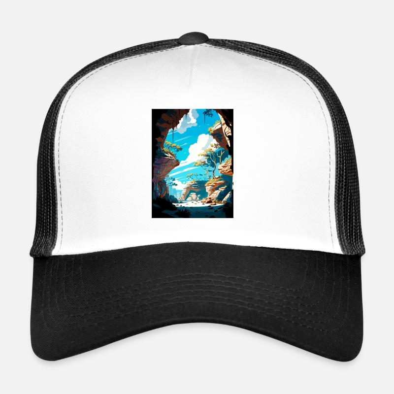 Florida Caverns State Park Affiche de voyage Vintage Casquette trucker 