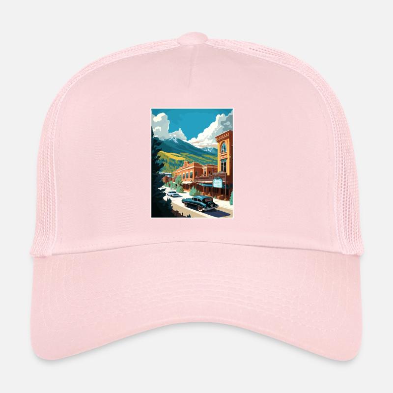 Durango Colorado Vintage voyage affiche Souvenir Casquette trucker 