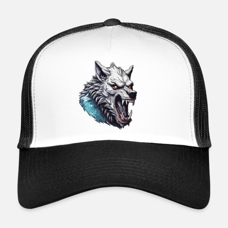 Werwolf / Vollmond / Wesen / Verwandlung / Fluch Trucker Cap