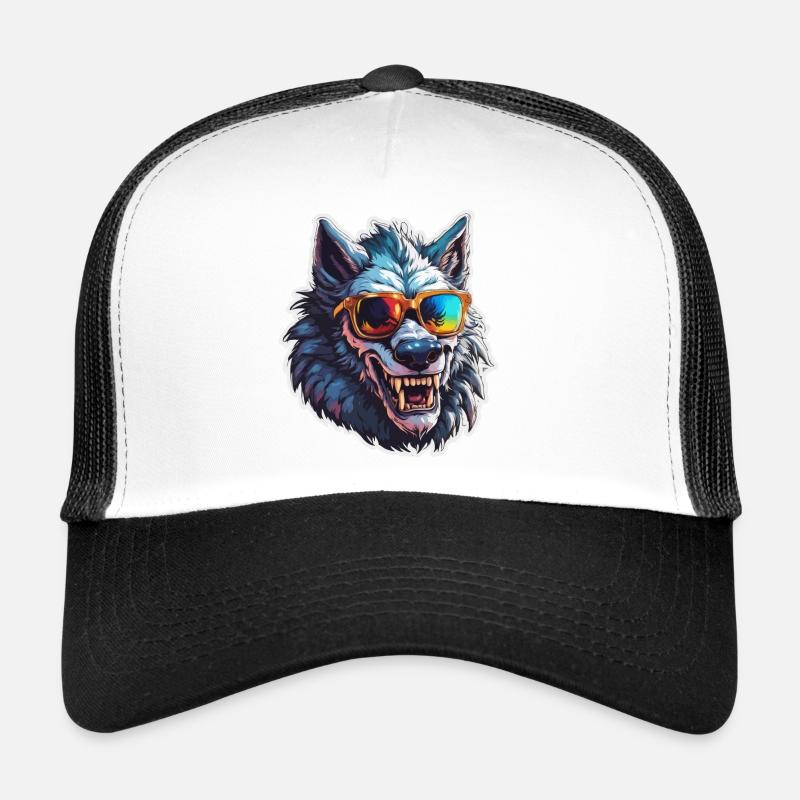 Werwolf / Vollmond / Wesen / Verwandlung / Fluch Trucker Cap