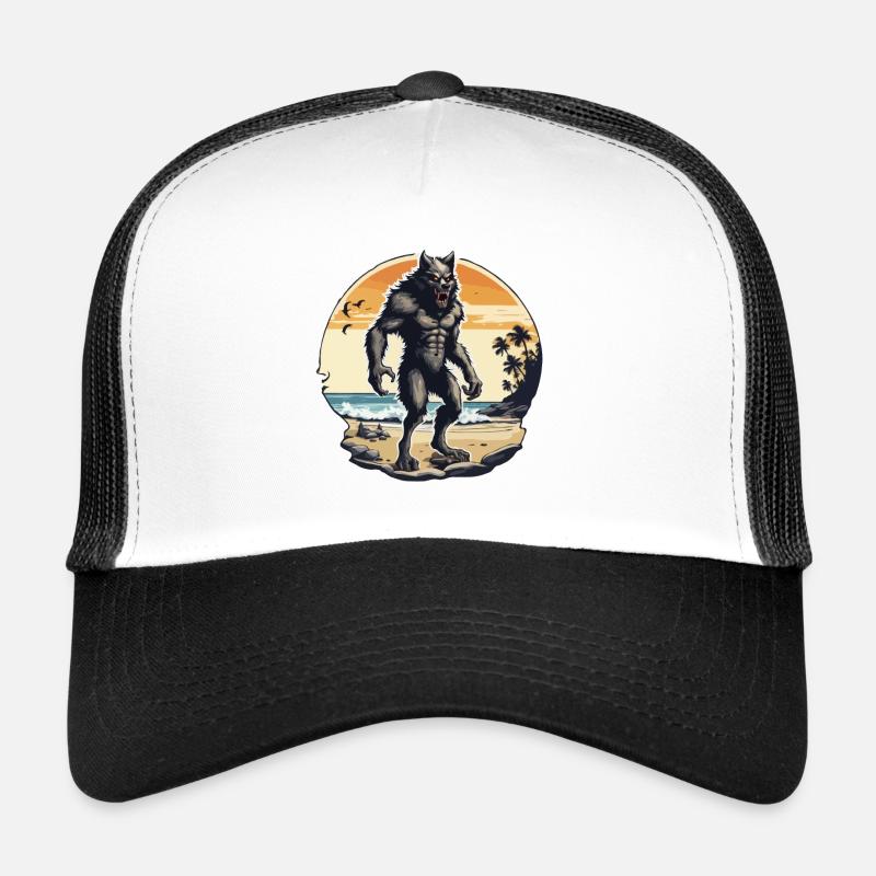 Werwolf / Vollmond / Wesen / Verwandlung / Fluch Trucker Cap