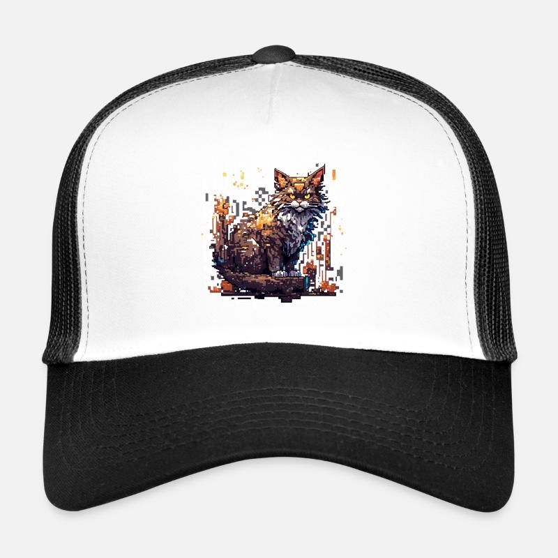 Cat / Animal / Pet / Kitty / Meow / Fur Trucker Cap