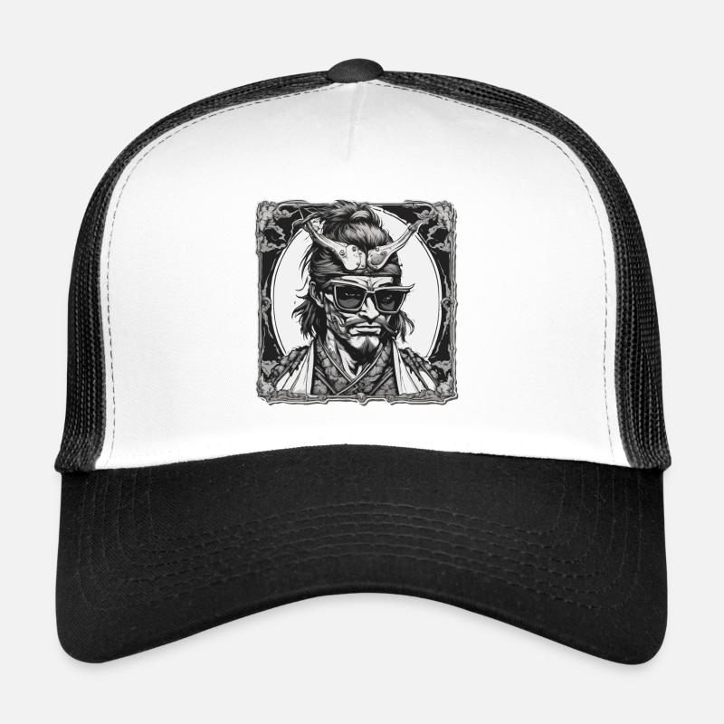 Samurai / Japanisch / Harakiri / Katana / Mann Trucker Cap