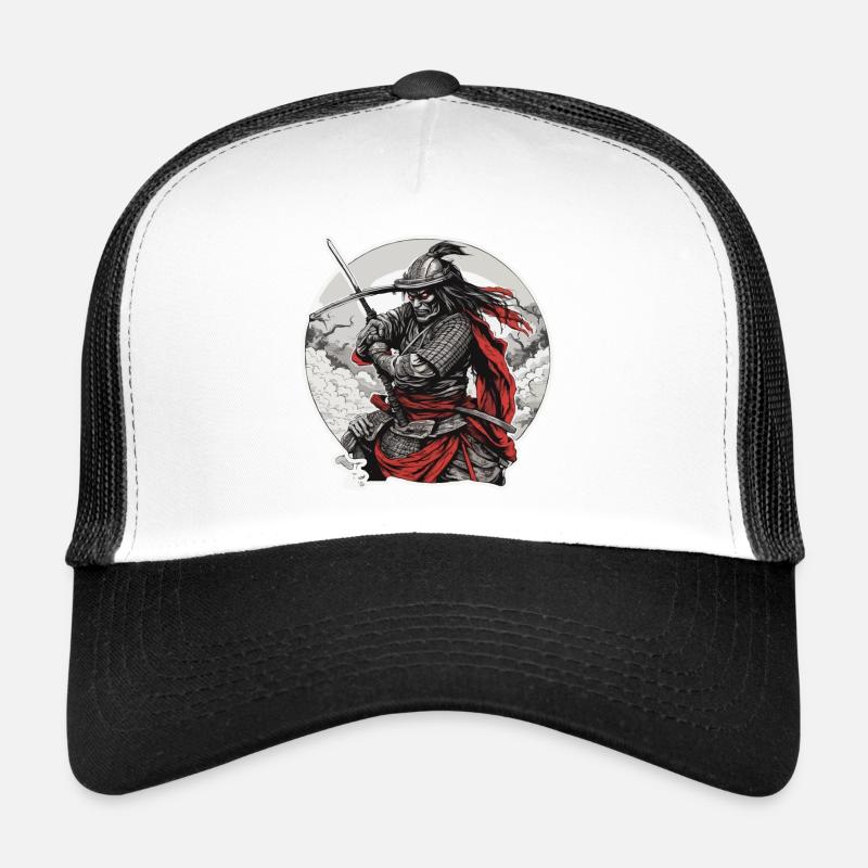 Samurai / Japanisch / Harakiri / Katana / Mann Trucker Cap