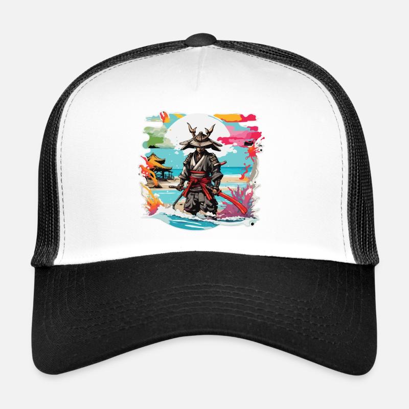Samurai / Japanisch / Harakiri / Katana / Mann Trucker Cap
