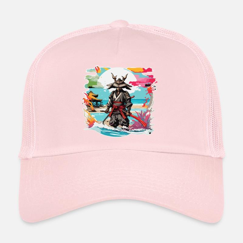 Samurai / Japanisch / Harakiri / Katana / Mann Trucker Cap