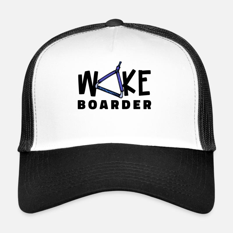 Wakeboard Statement Water Ski Wave Kitesurfer Trucker Cap