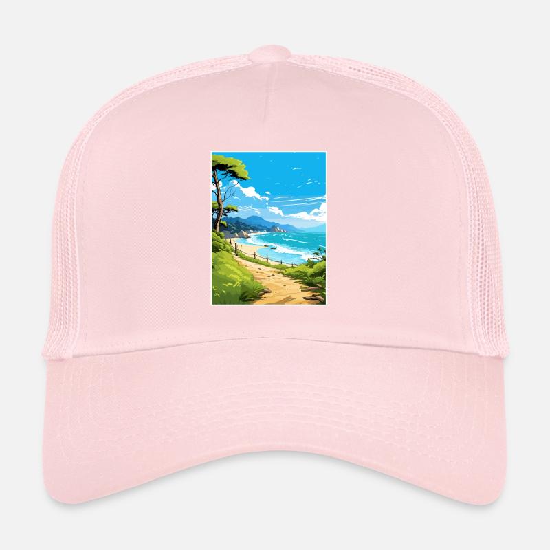 Abel Tasman Coastal Track Neuseeland Souvenir Trucker Cap