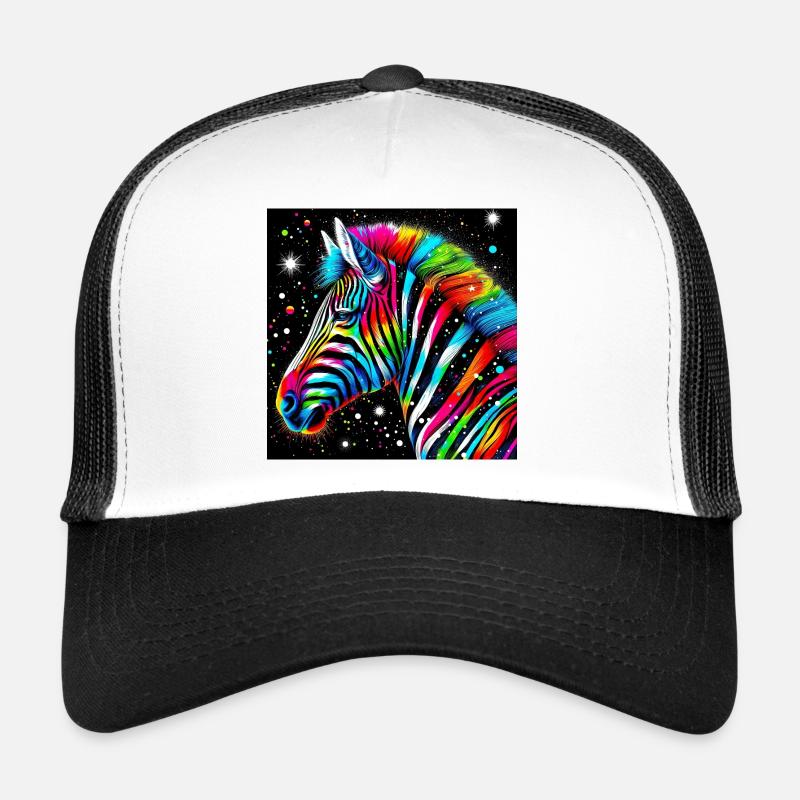 Zebra Trucker Cap