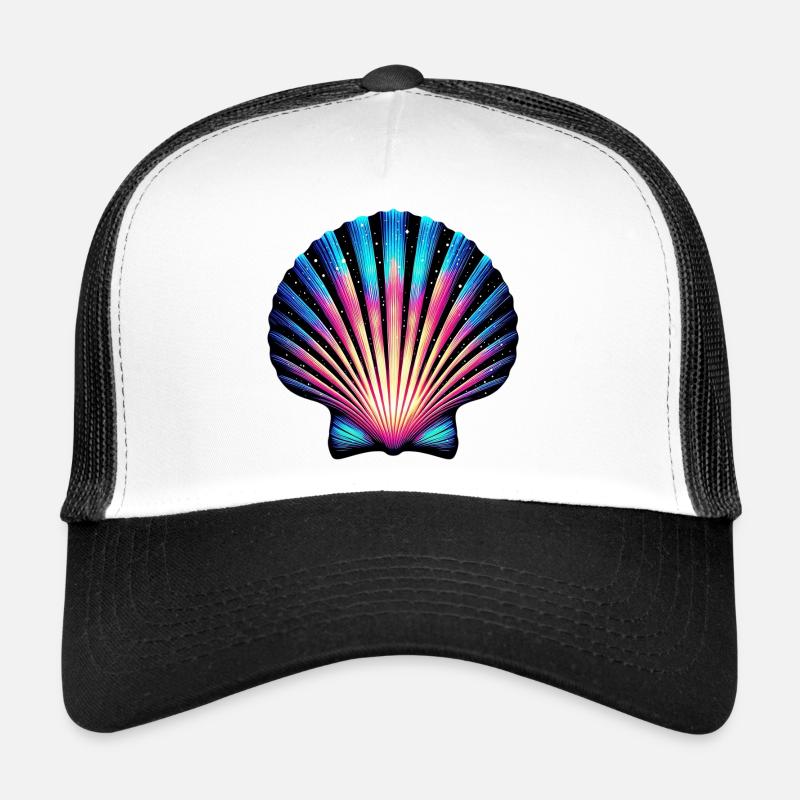 Scallop Shell Trucker Cap