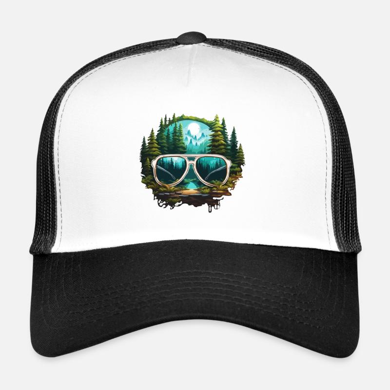 Sunglasses / Reflection / Forest / Reflection Trucker Cap