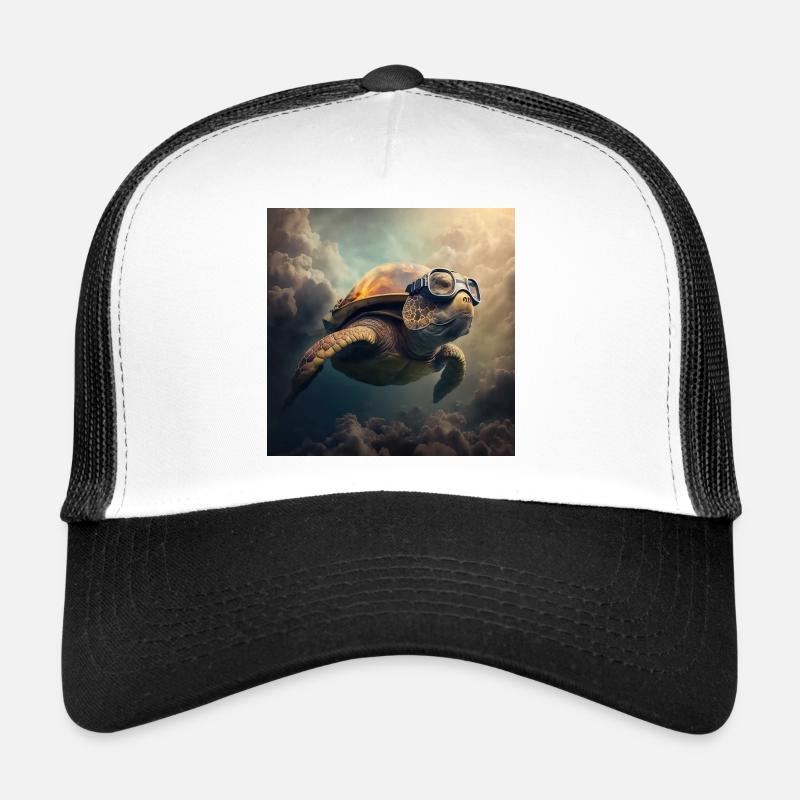 Fliegende Schildkröte Trucker Cap