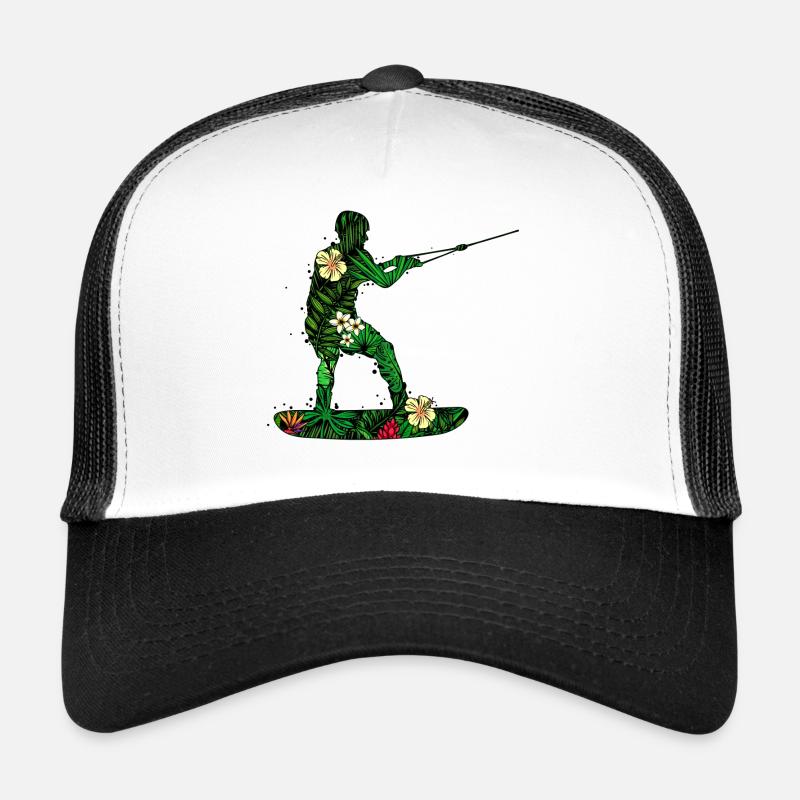 Wakesurf Wakeboard Surf Kitesurfer Planche de surf Casquette trucker 
