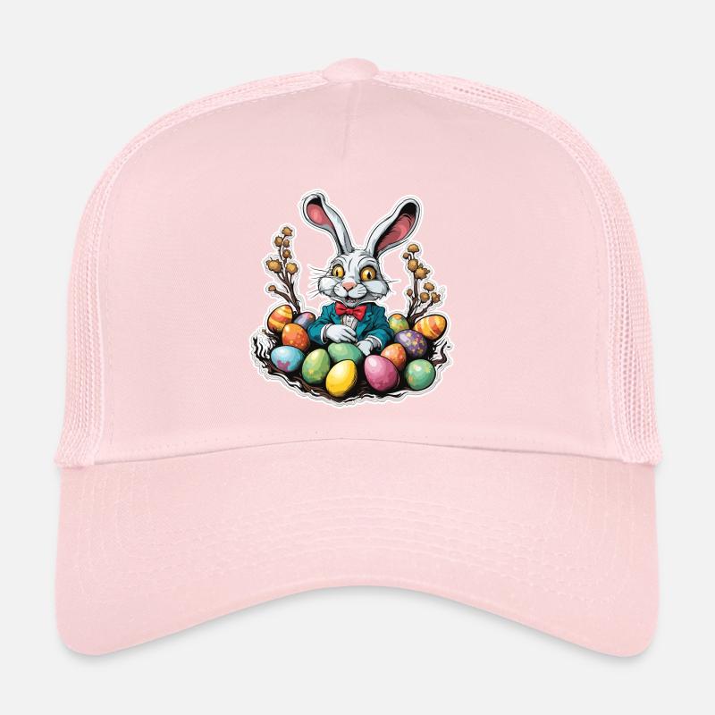 Lapin de Pâques / Pâques / Oeufs / Vacances / Pâques Casquette trucker 