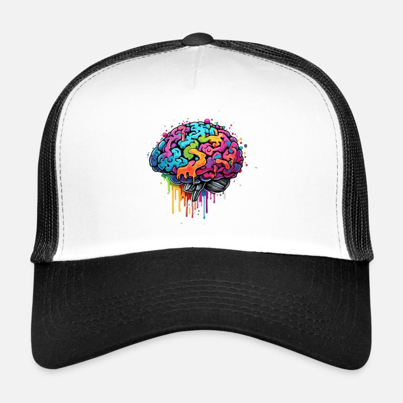 Brain / Knowledge / Intelligence / Smart / Thinking Trucker Cap