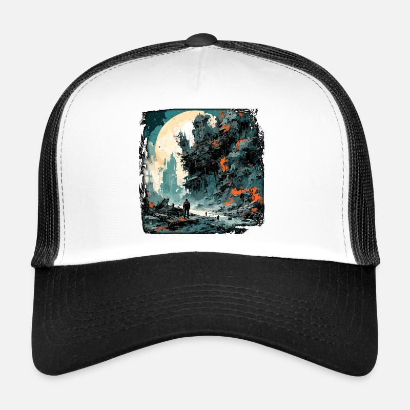 Apocalypse / Doomsday / Destruction / Anarchy Trucker Cap