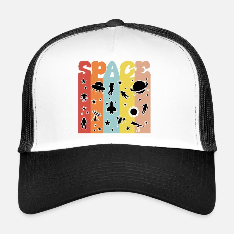 Space, Weltall, Astronaut Trucker Cap