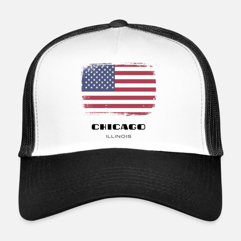 Chicago, Illinois, États-Unis Casquette trucker 