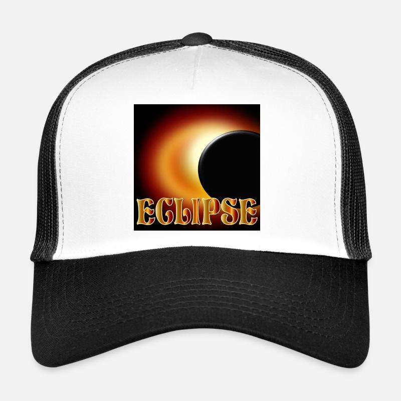 ÉCLIPSE SOLAIRE ASTRONOMIE D’ÉCLIPSE Casquette trucker 
