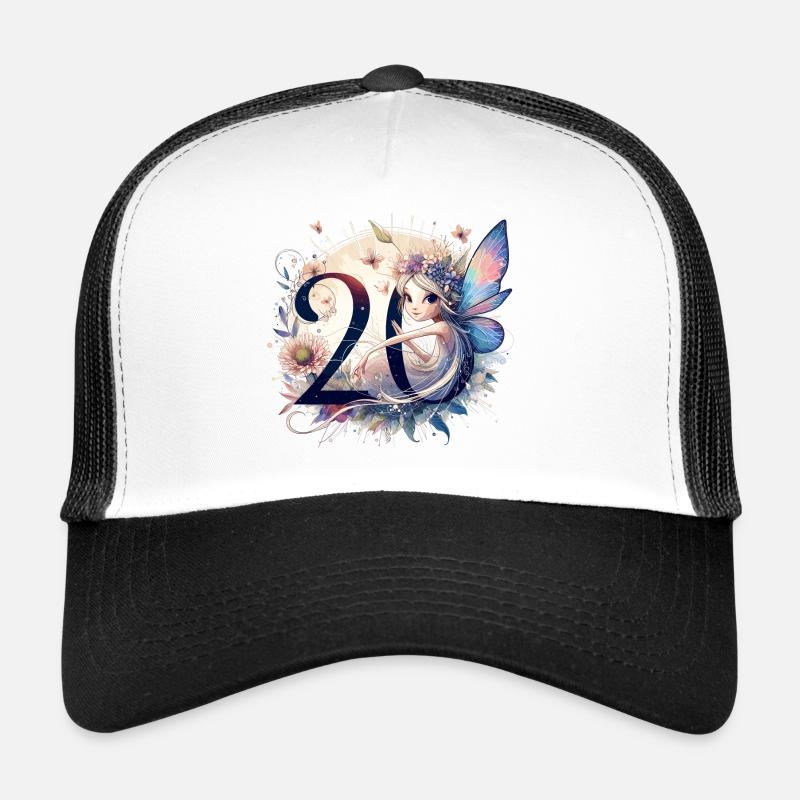 20 ans fée elfe mignon blonde cadeau d’anniversaire Casquette trucker 