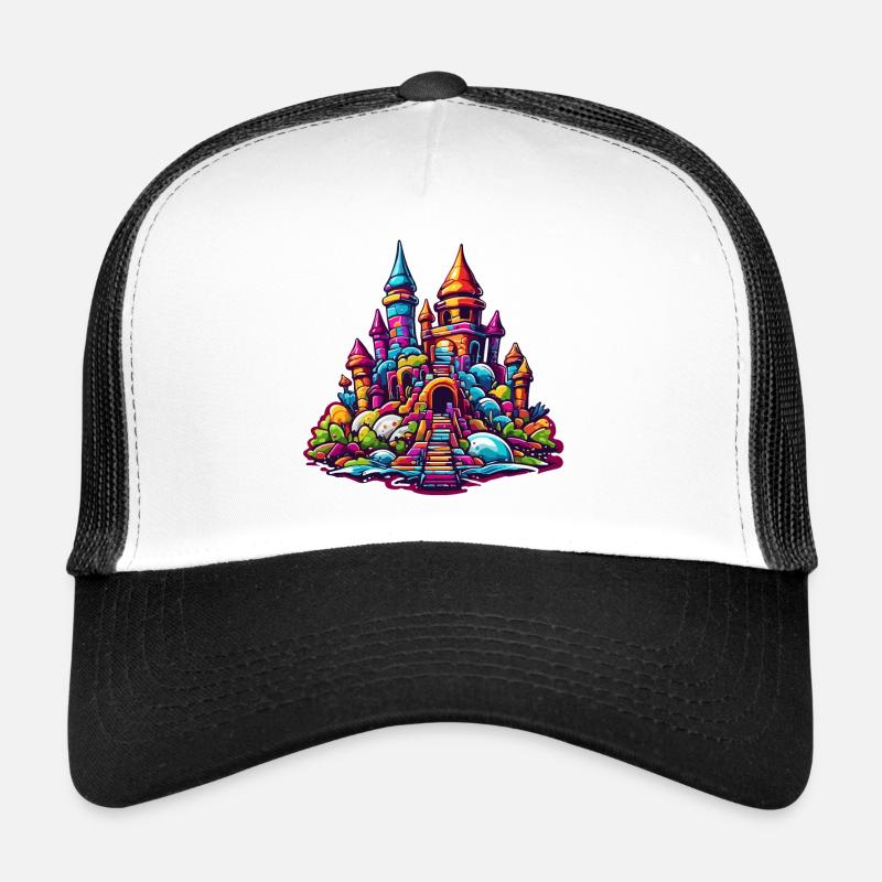 Sandcastle / Building / Playing / Castle / Holiday Trucker Cap
