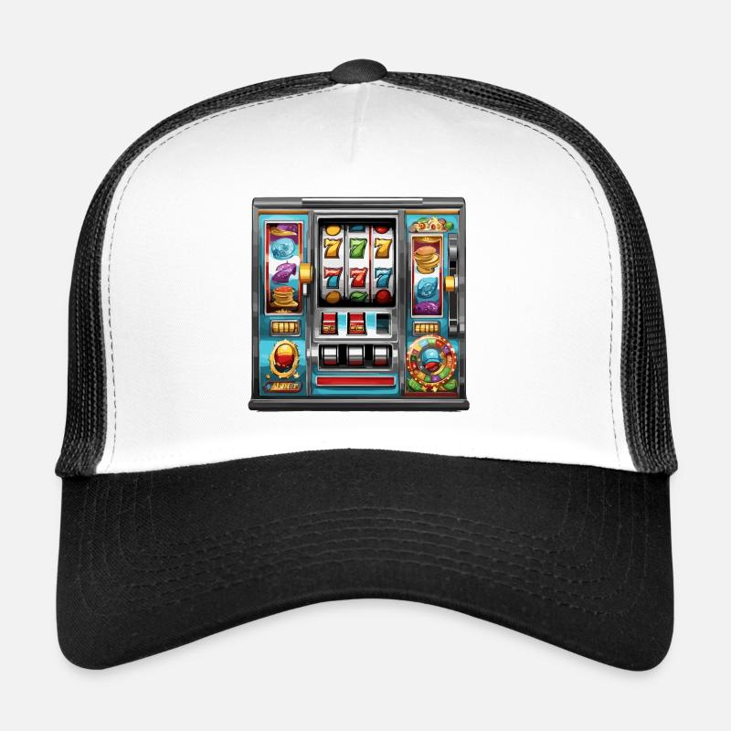 Spielautomat / Einarmiger Bandit / Casino / Gewinn Trucker Cap
