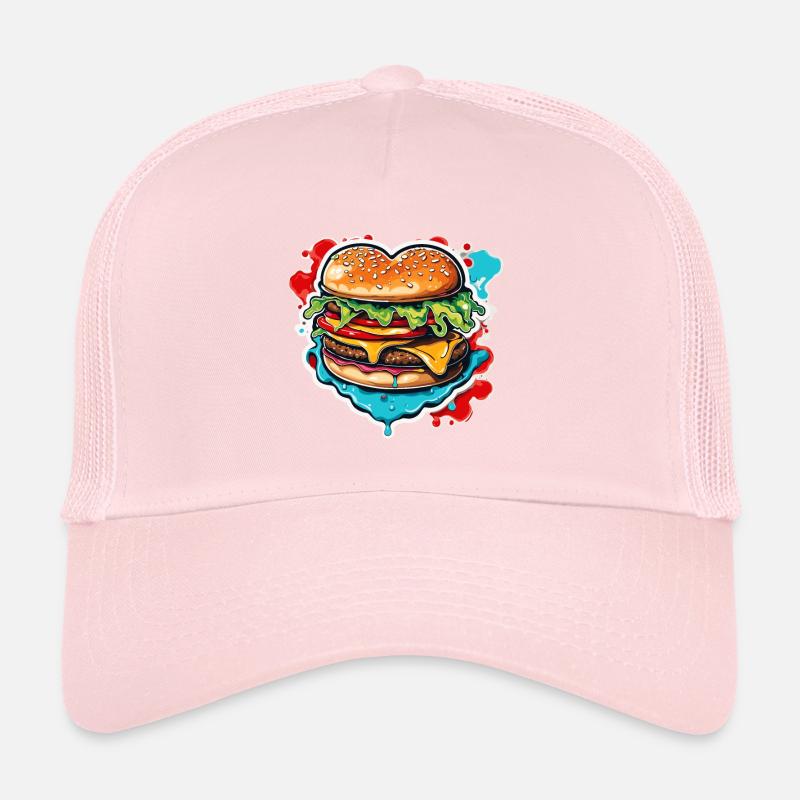 Burgers / Restauration rapide / Nourriture / Petits pains / Boeuf Casquette trucker 