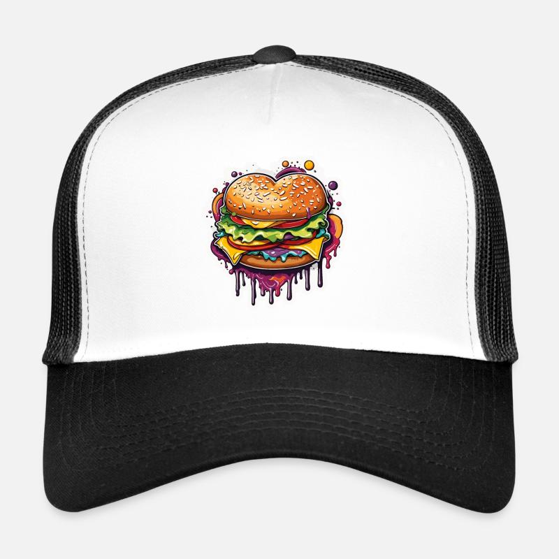 Burgers / Restauration rapide / Nourriture / Petits pains / Boeuf Casquette trucker 