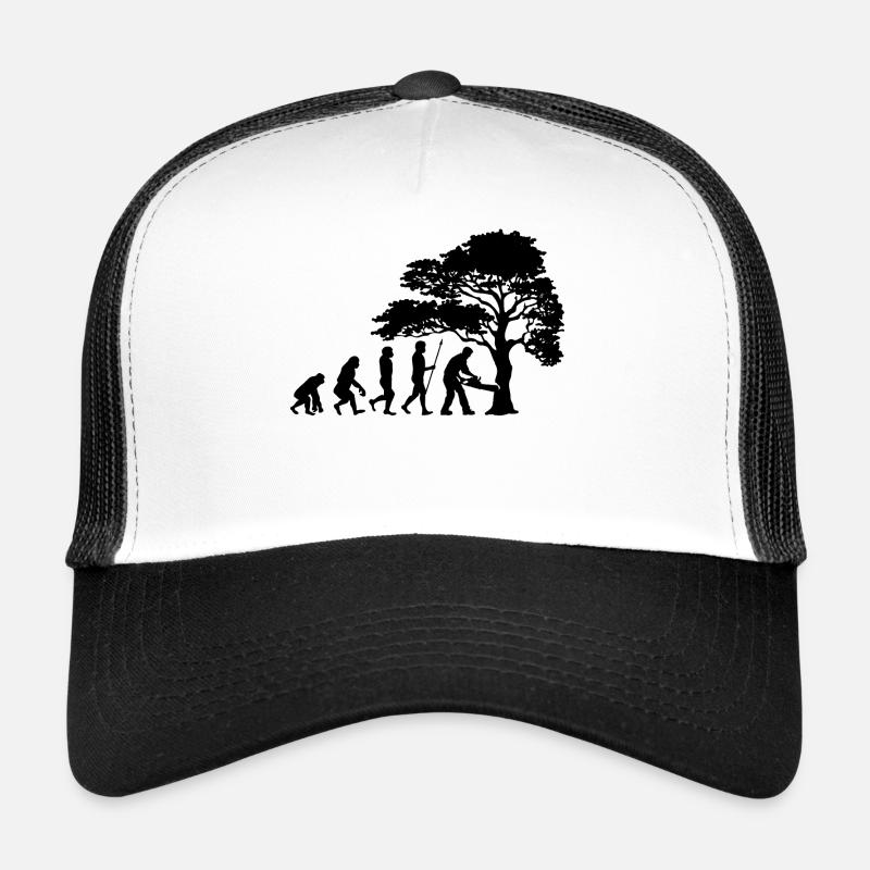 Lumberjack Tree Evolution sciure de bois Casquette trucker 