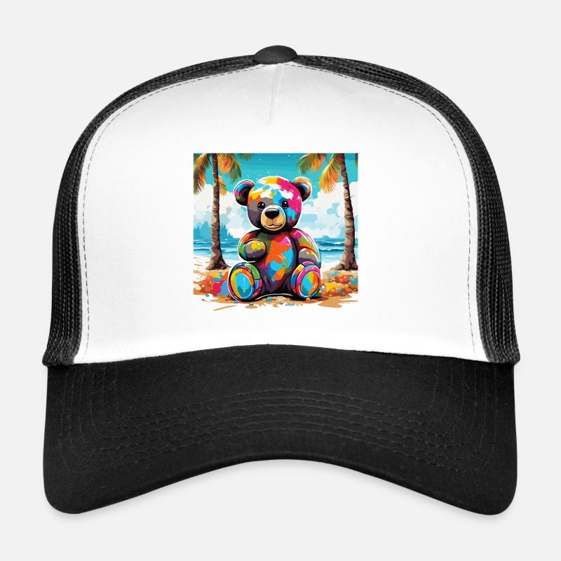 Teddybär / Kuscheltier / Stofftier / Geschenkidee Trucker Cap