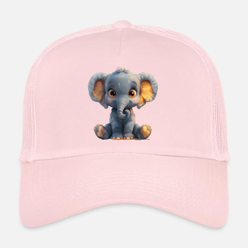 éléphant Casquette trucker 