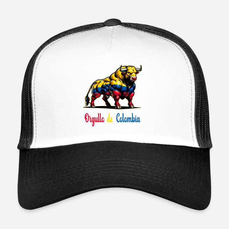 C'est la fierté du drapeau de la Colombie Casquette trucker 