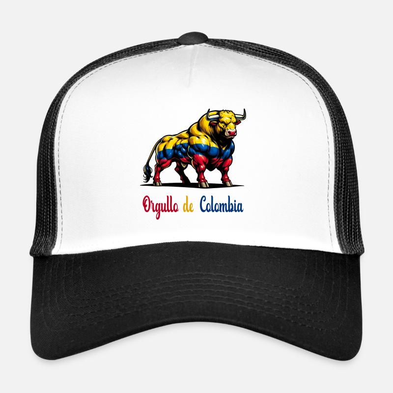 C'est la fierté du drapeau de la Colombie Casquette trucker 