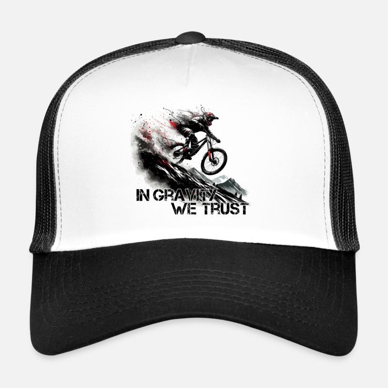 Downhill Gravity Trust MTB cadeau Casquette trucker 