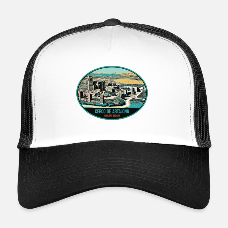 Château d'El Cerco: Éclat Navarrais, Espagne Casquette trucker 